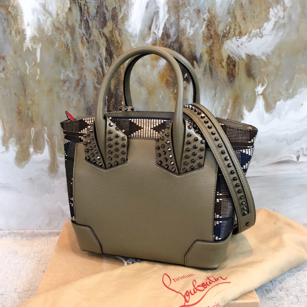 Christian Louboutin Green Eloise Pattern Small Bag